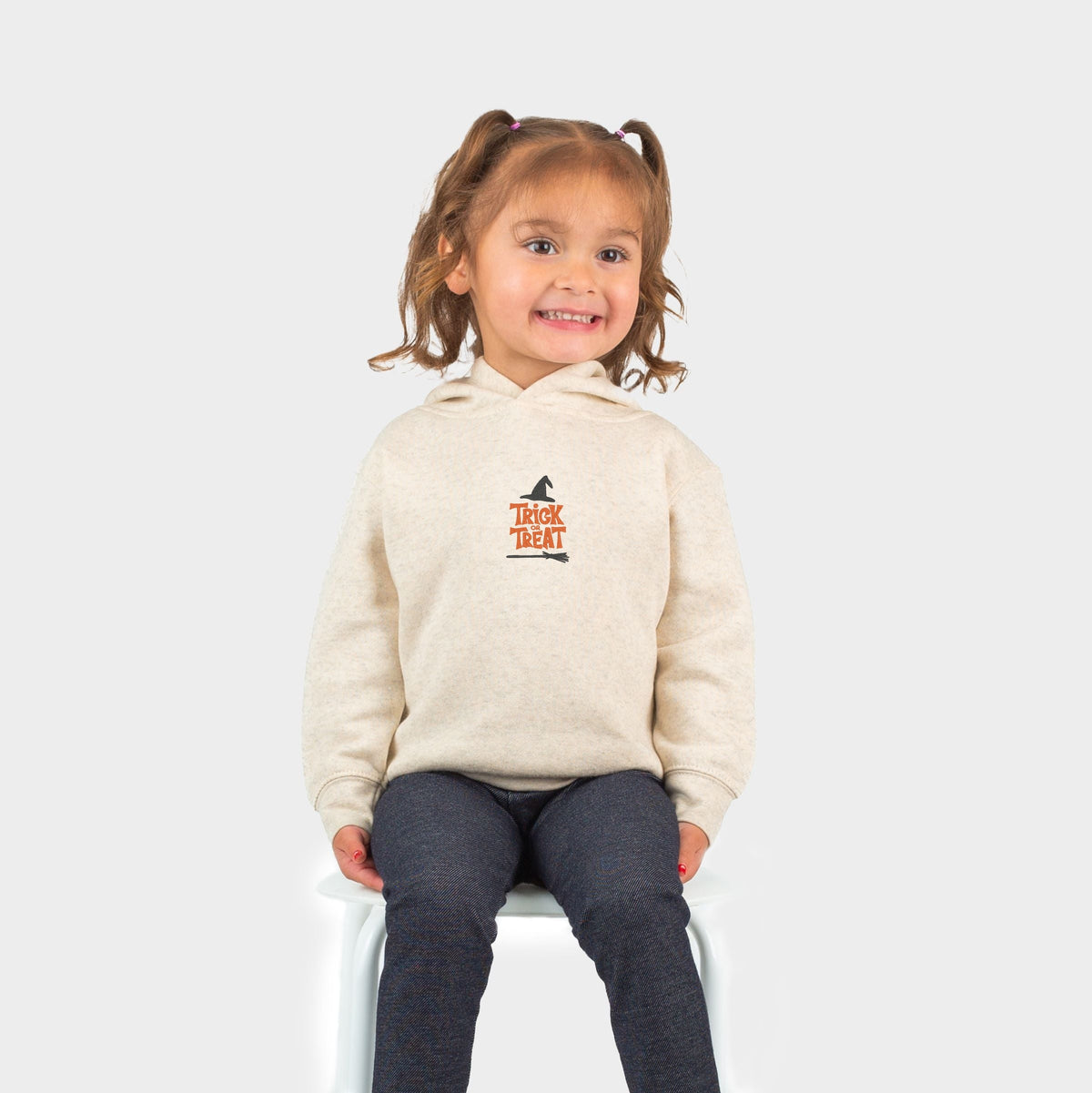 Embroidered Broom Trick or Treat - Toddler Hoodie product image 4