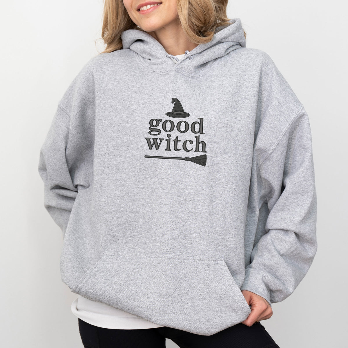 Embroidered Good Witch - Women's Graphic Hoodie product image 1