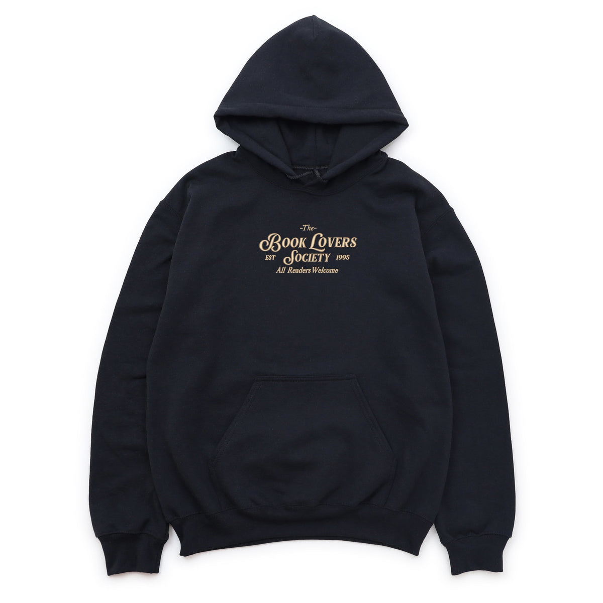 Embroidered Book Lovers Society - Women's Graphic Hoodie product image 5