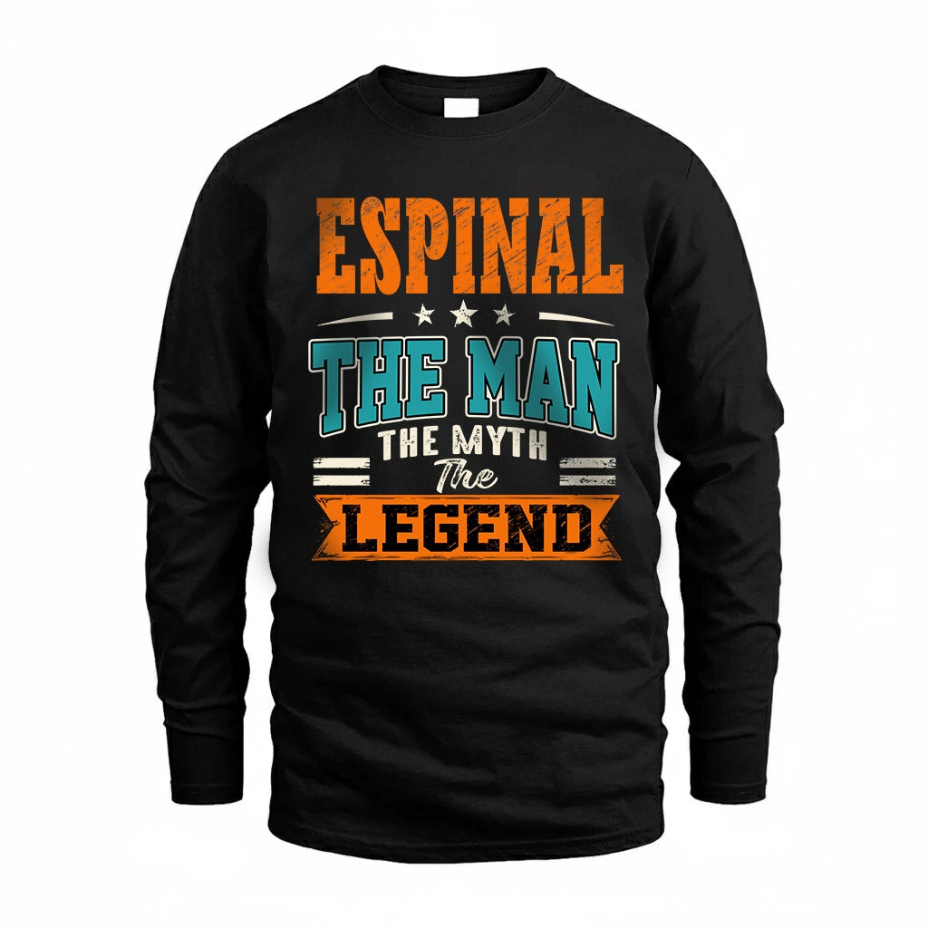 ESPINAL HH F007 The Man Myth Legend Personalized Shirt – product image 4