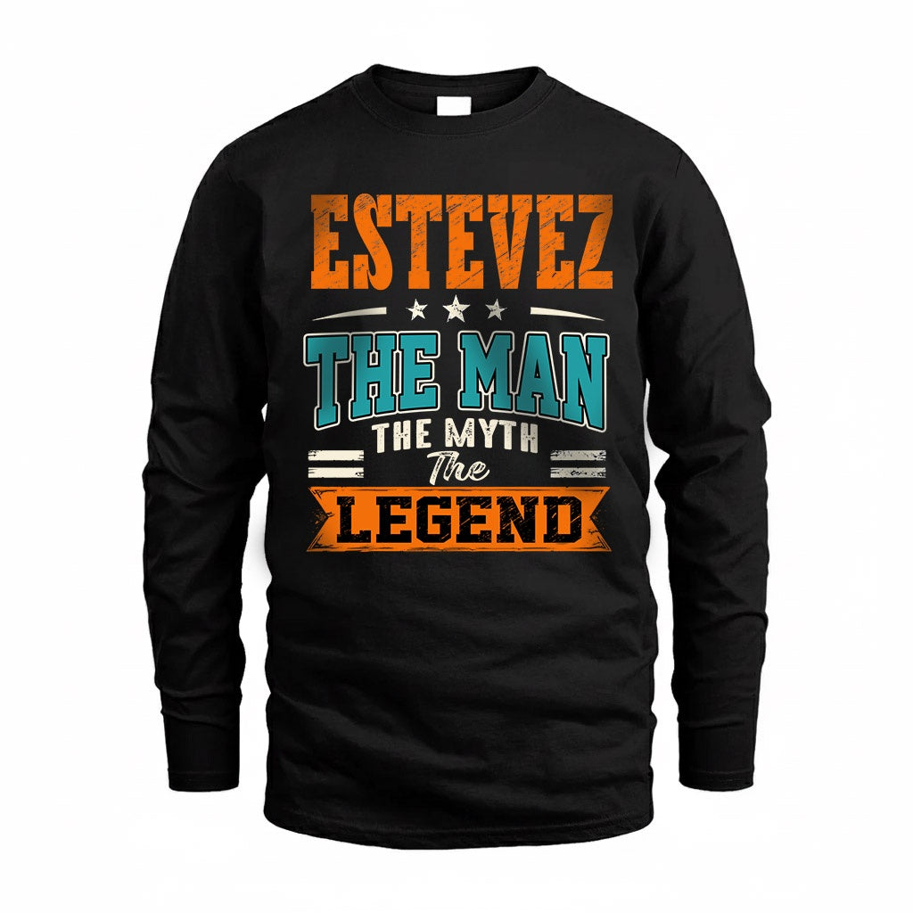 ESTEVEZ HH F007 The Man Myth Legend Personalized Shirt – product image 4
