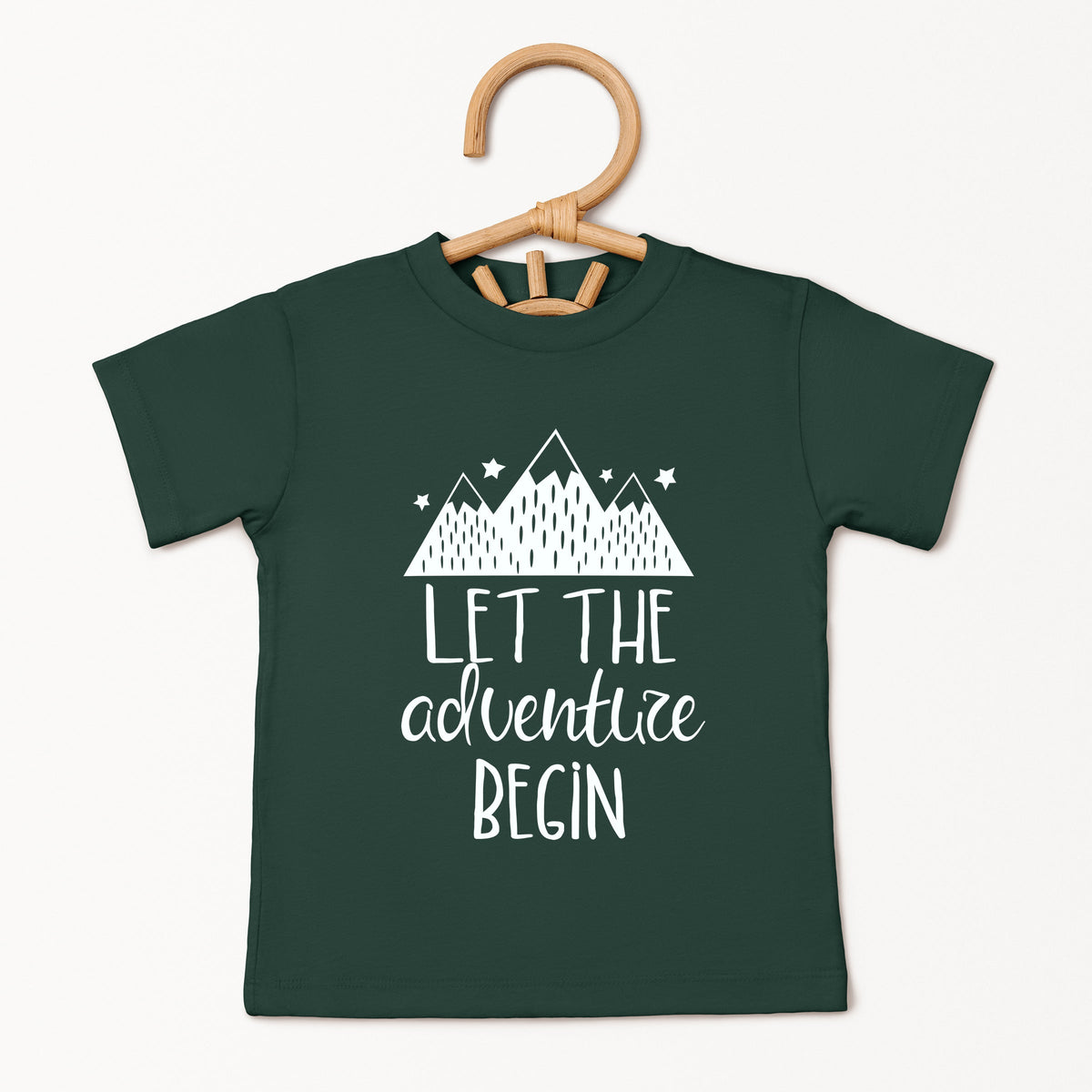 Let The Adventure Begin Mountains | Youth Short Sleeve Crew product image 4