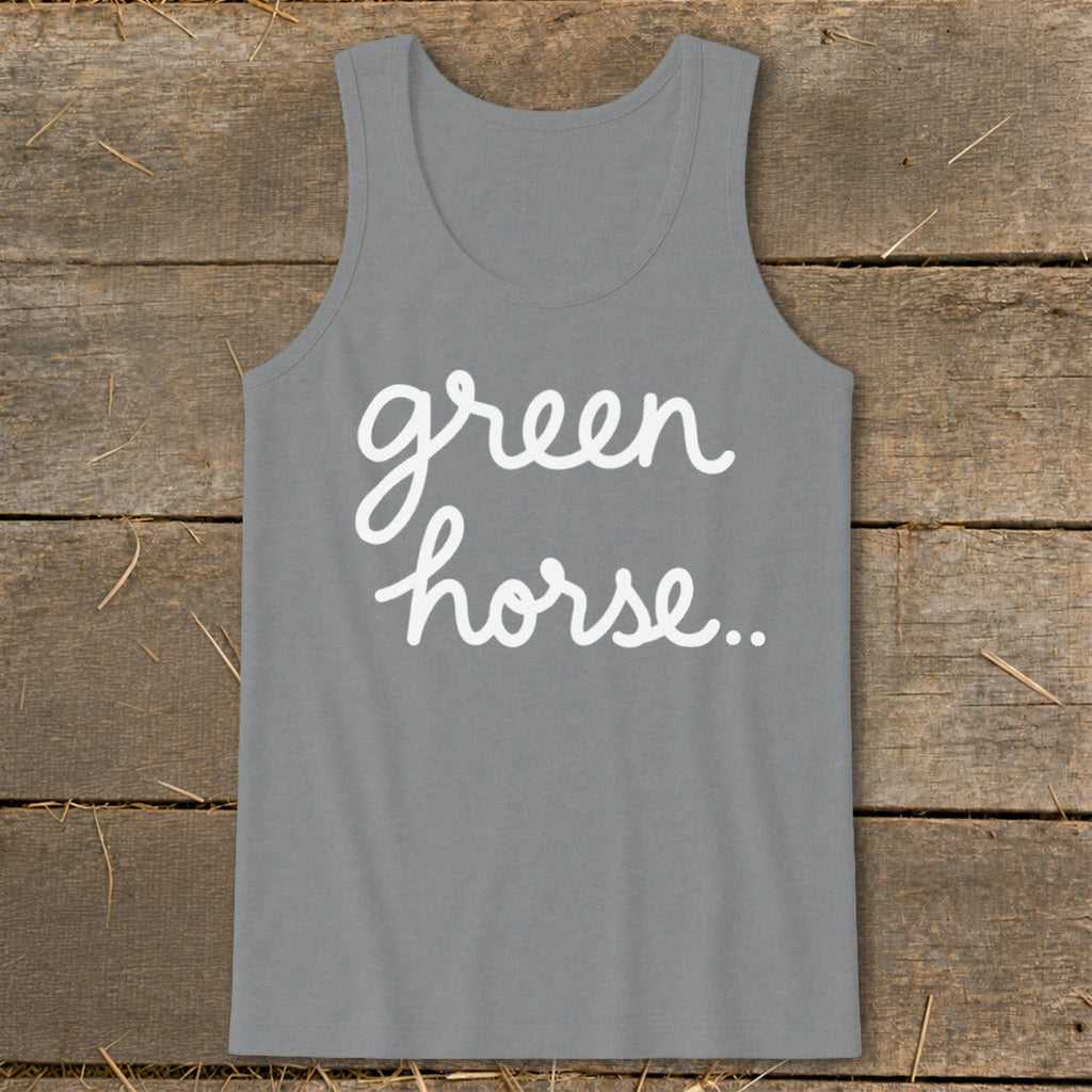 Green Horse Tank Top