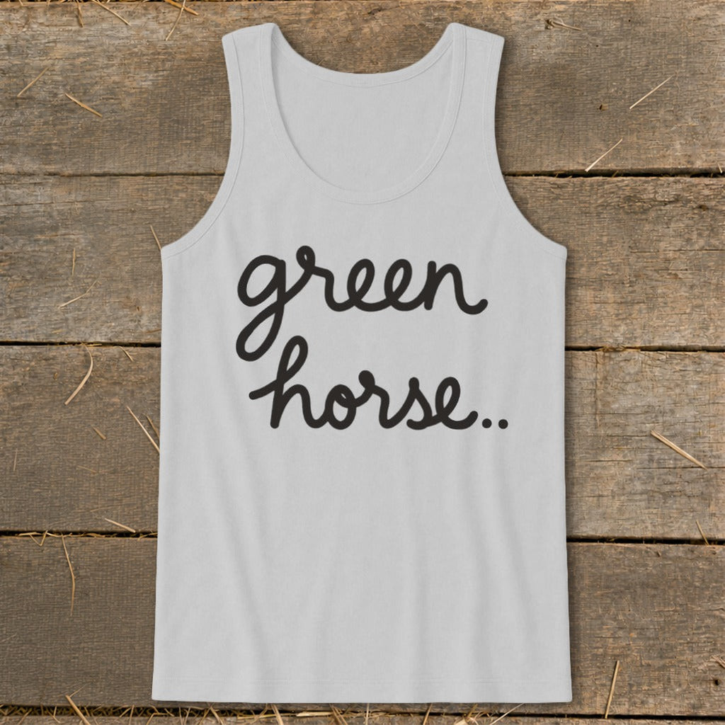 Green Horse Tank Top