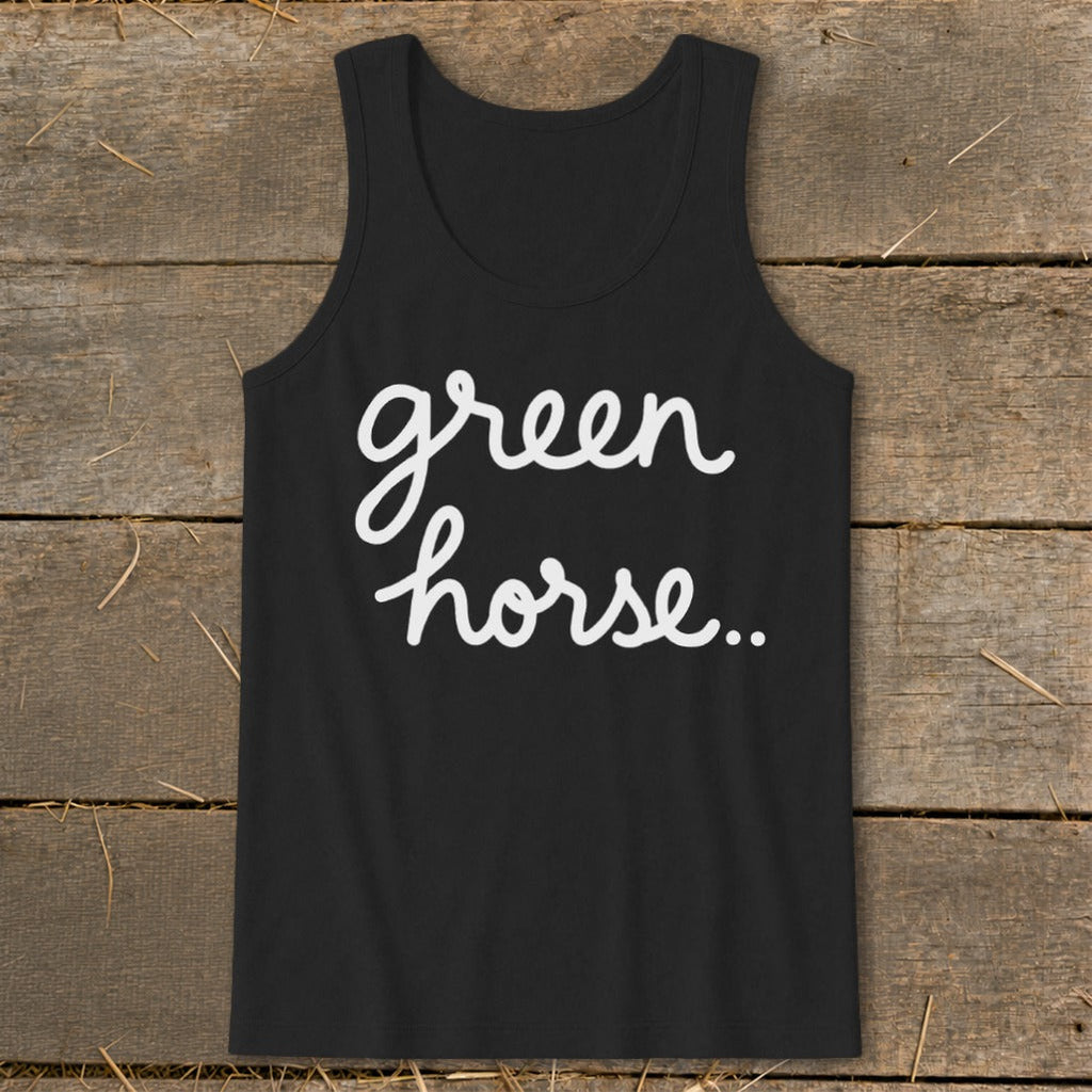 Green Horse Tank Top
