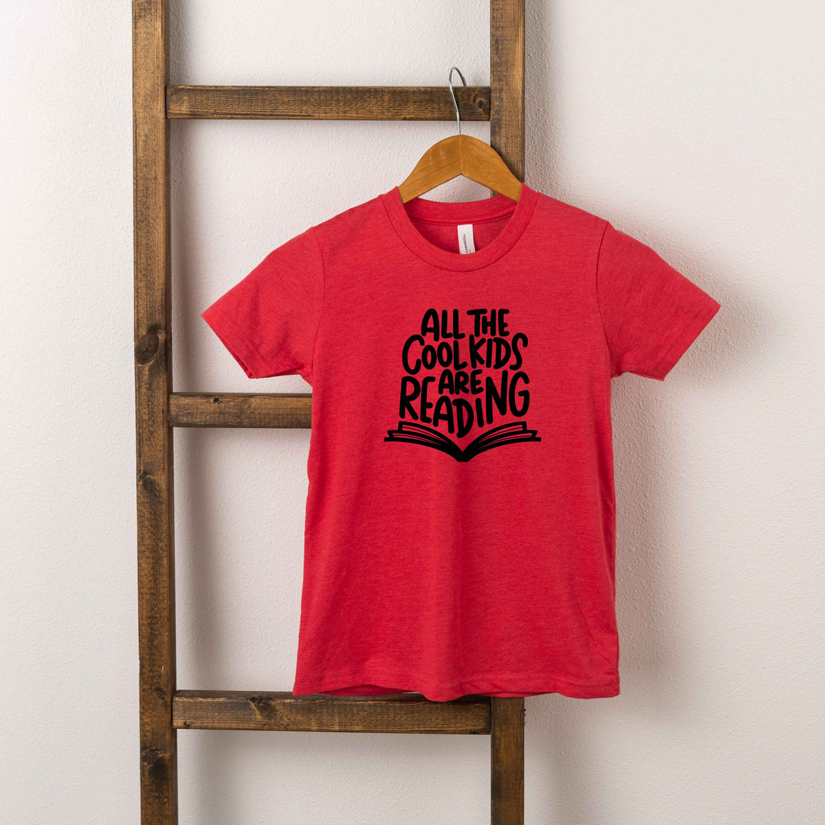 All The Cool Kids Are Reading | Toddler Short Sleeve Crew product image 3