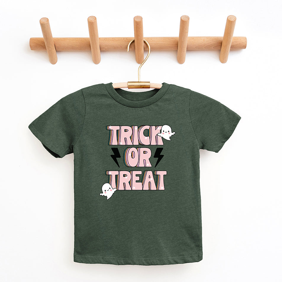 Trick Or Treat Lightning Bolt | Youth Graphic Short Sleeve product image 2