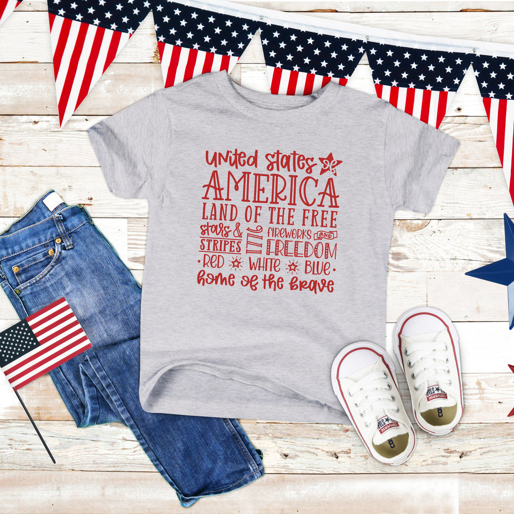 4th of July Subway | Youth Short Sleeve Crew Neck product image 1