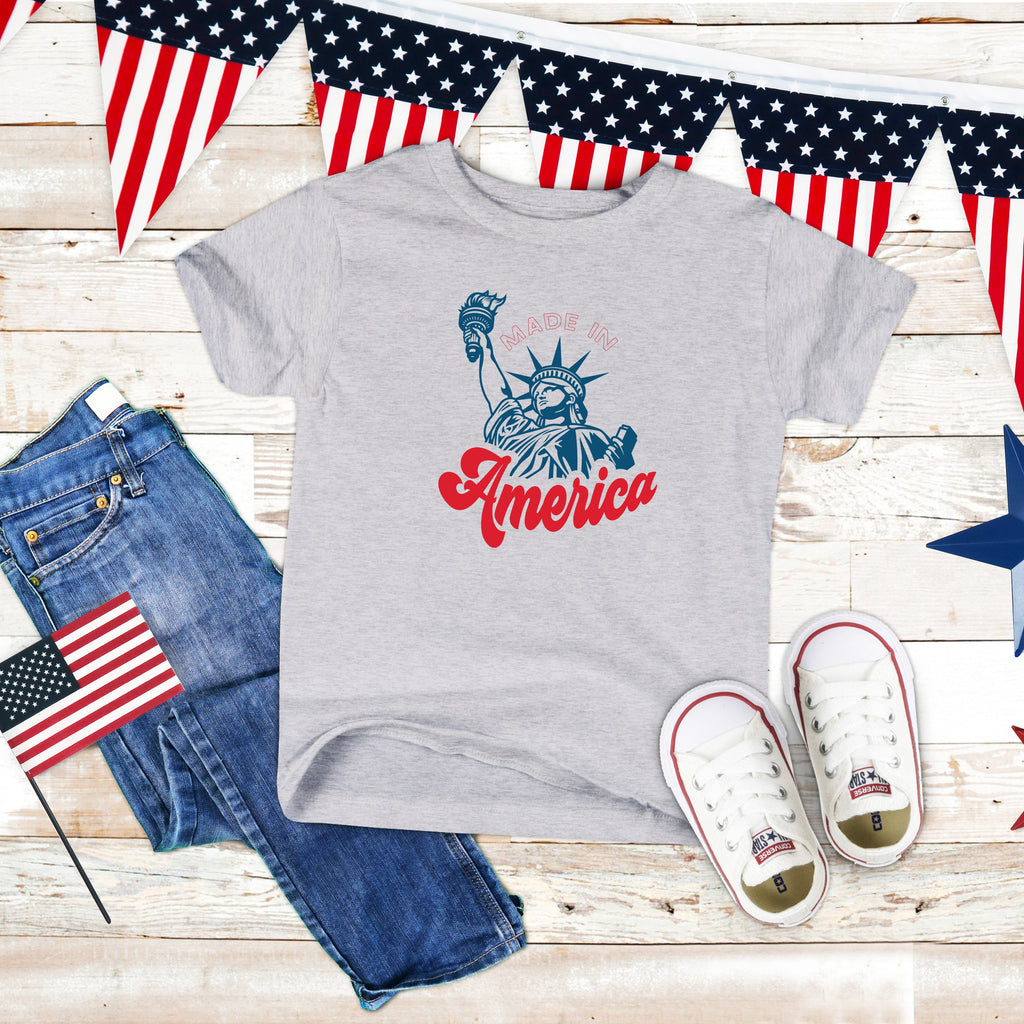 Made In America Liberty | Youth Short Sleeve Crew Neck product image 2