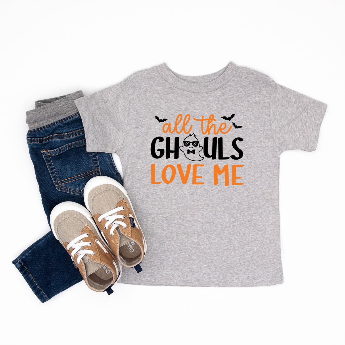 All The Ghouls Love Me Bats | Toddler Graphic Short Sleeve product image 1