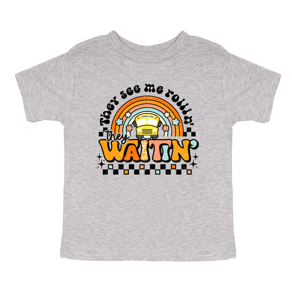 They See Me Rollin' Rainbow | Youth Graphic Short Sleeve Tee product image 1