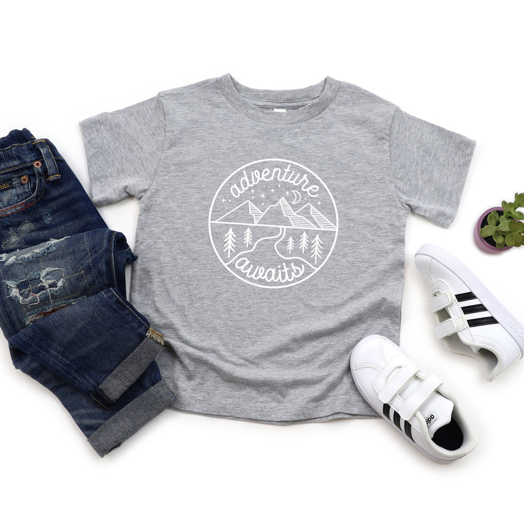 Adventure Awaits | Toddler Short Sleeve Crew Neck product image 3