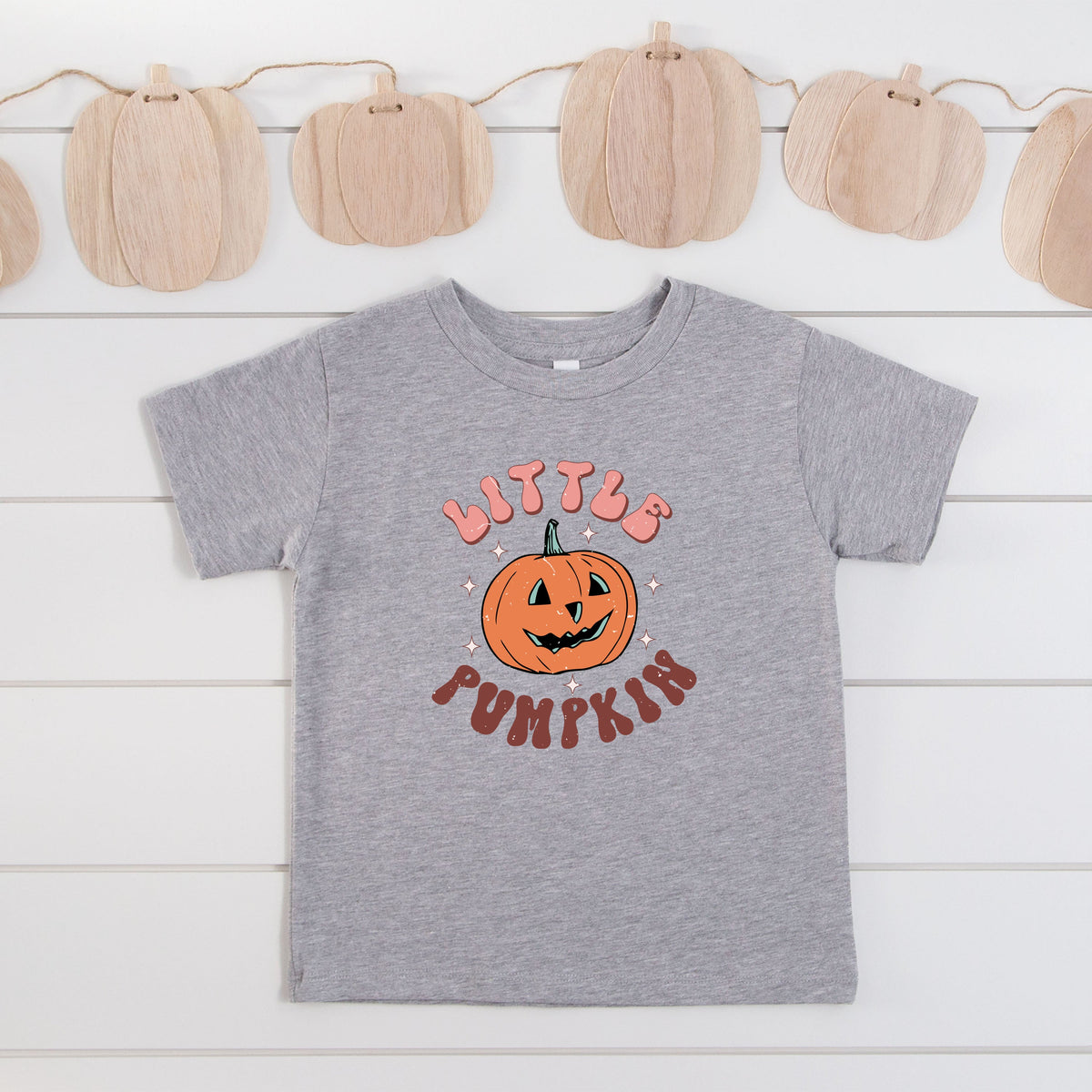 Little Pumpkin Retro | Youth Graphic Short Sleeve Tee product image 2