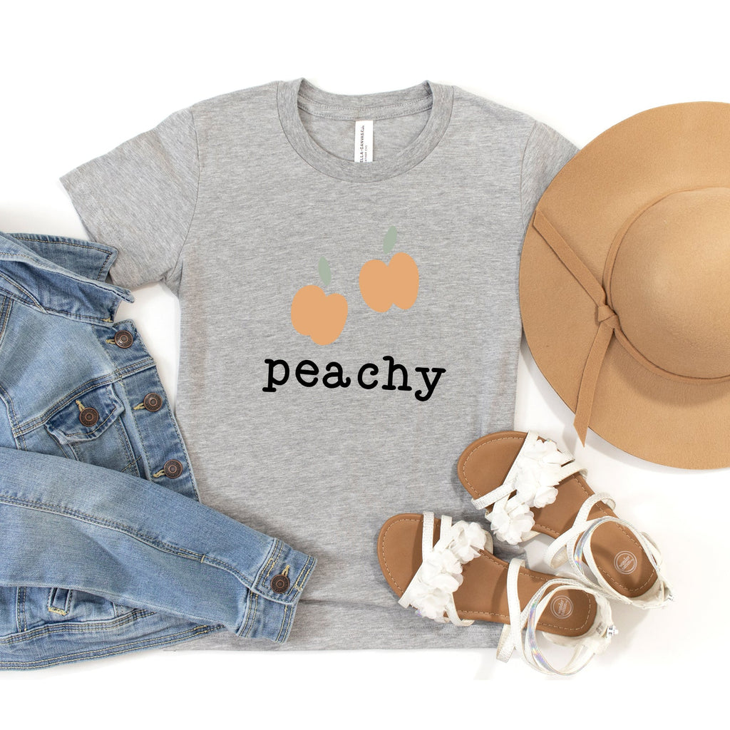 Peachy Fruit | Youth Short Sleeve Crew Neck product image 3