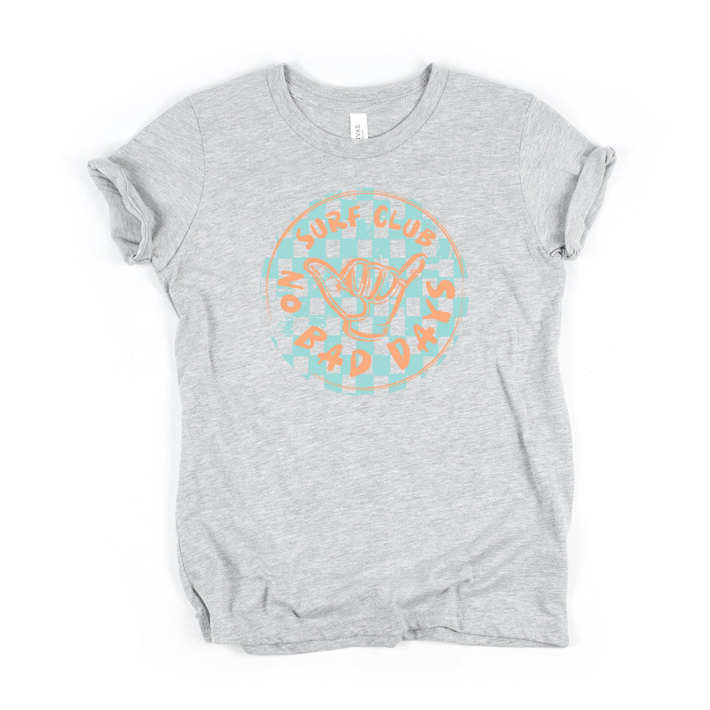 Surf Club Checkered | Youth Short Sleeve Crew Neck product image 2