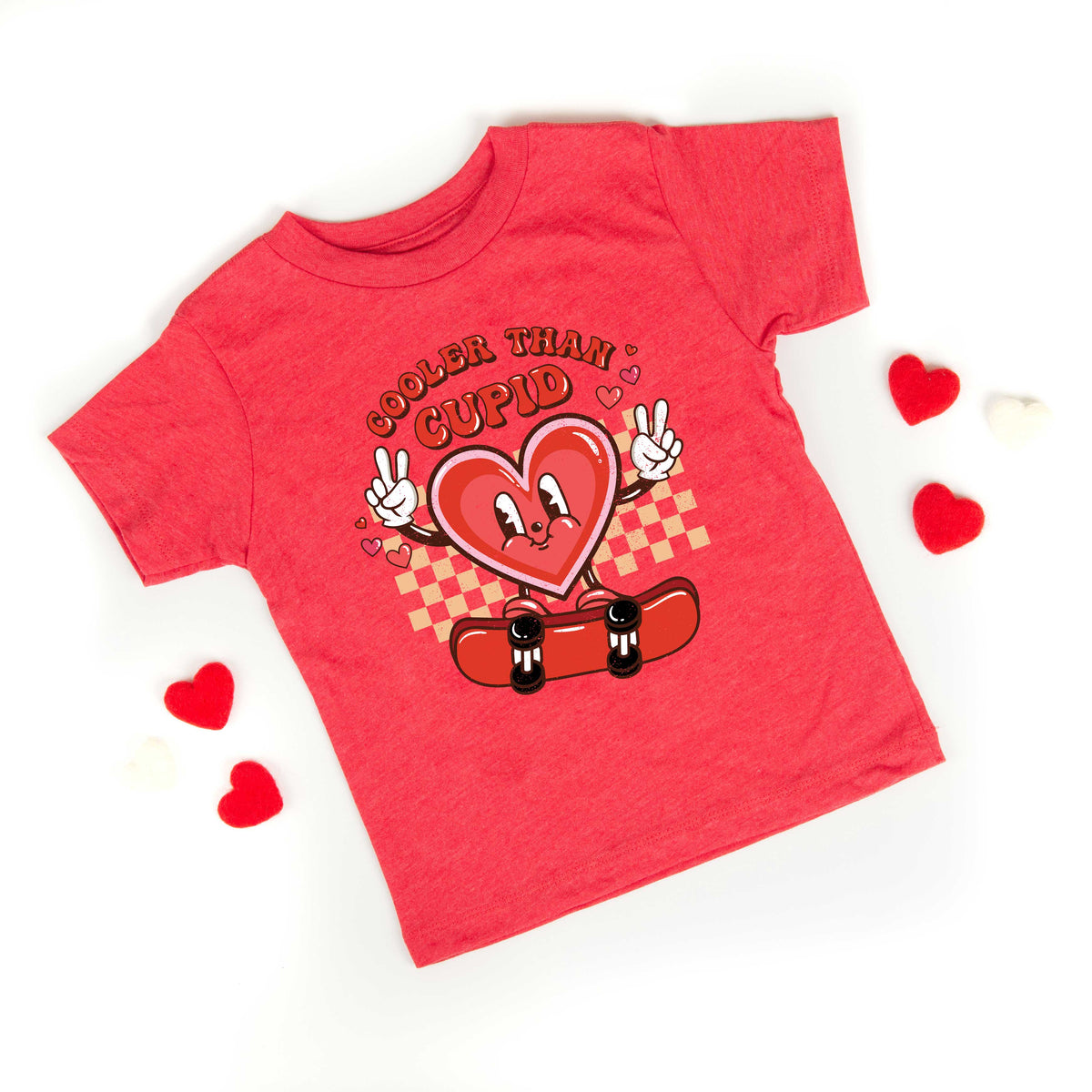 Cooler Than Cupid Skater | Youth Short Sleeve Crew Neck product image 1