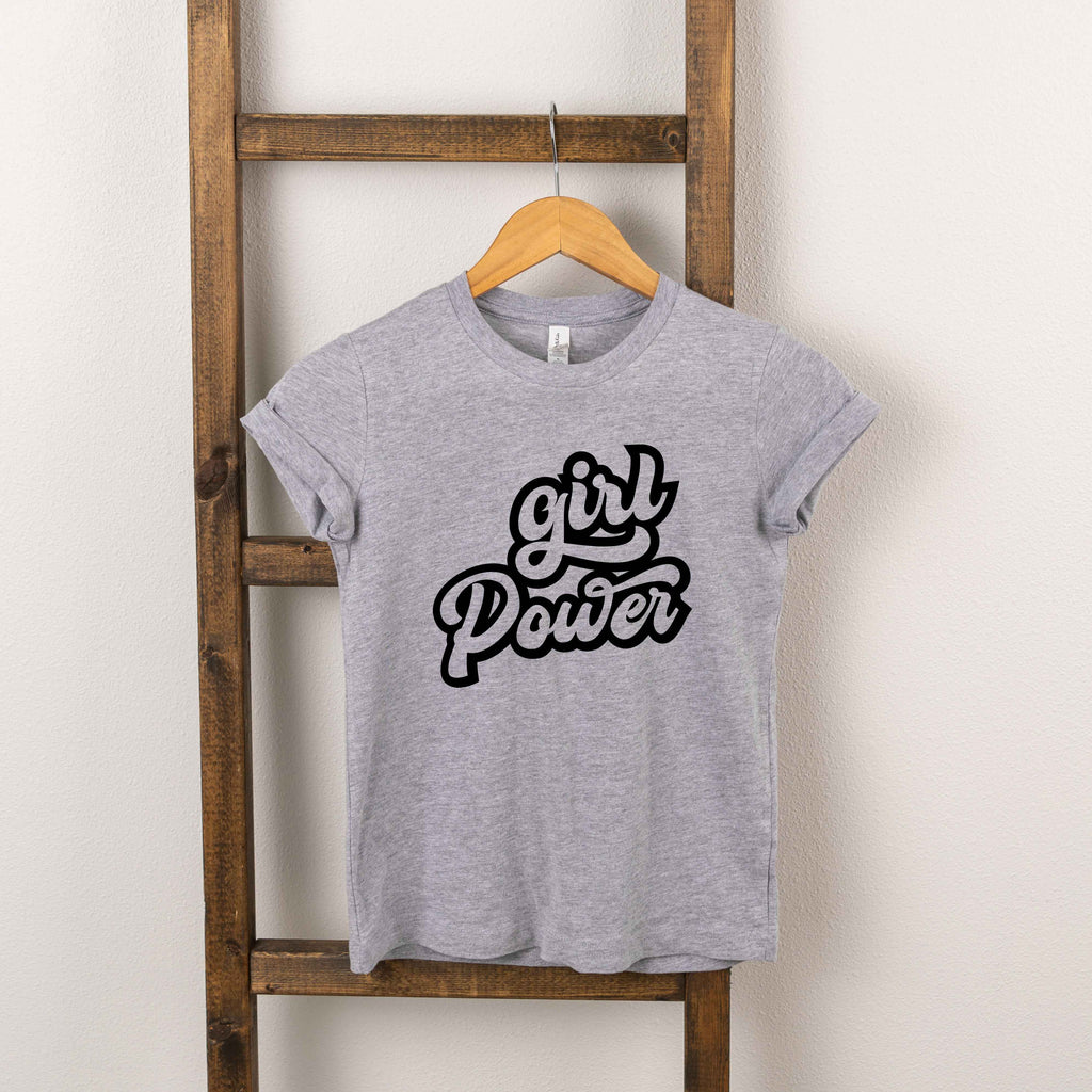 Retro Girl Power | Toddler Short Sleeve Crew Neck product image 3