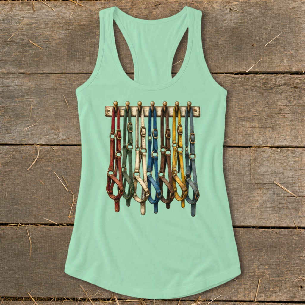 Halter Wall Racerback Tank