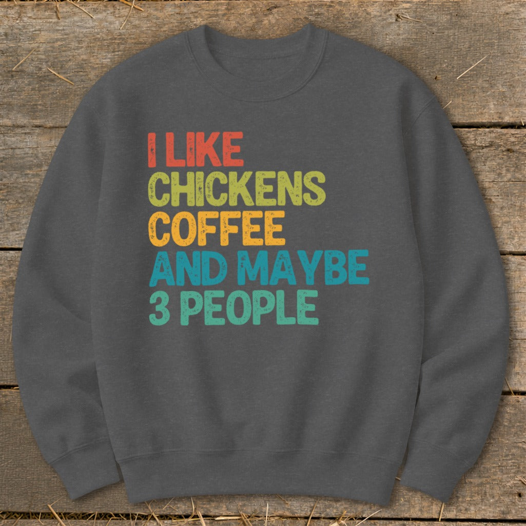 I Like Chickens Sweatshirt product image 10
