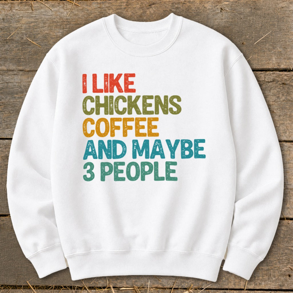 I Like Chickens Sweatshirt product image 2