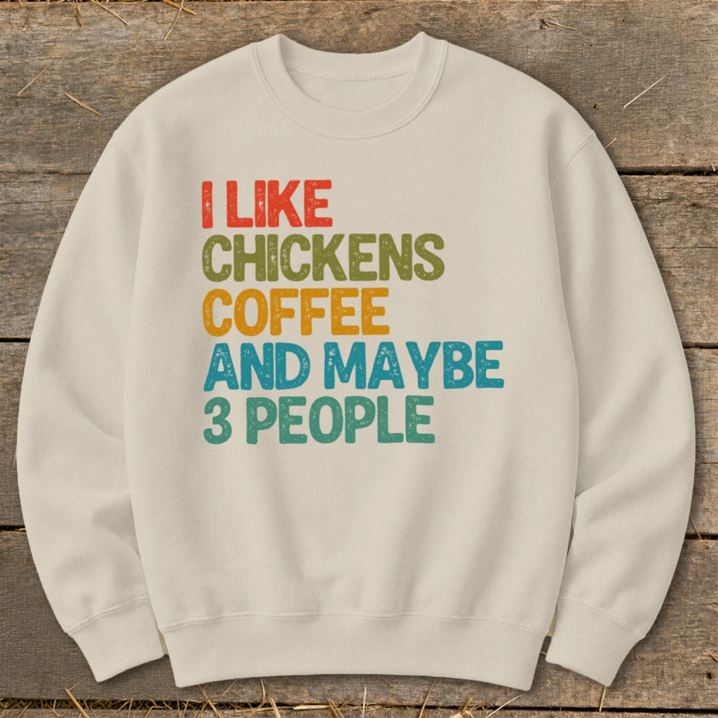 I Like Chickens Sweatshirt product image 3