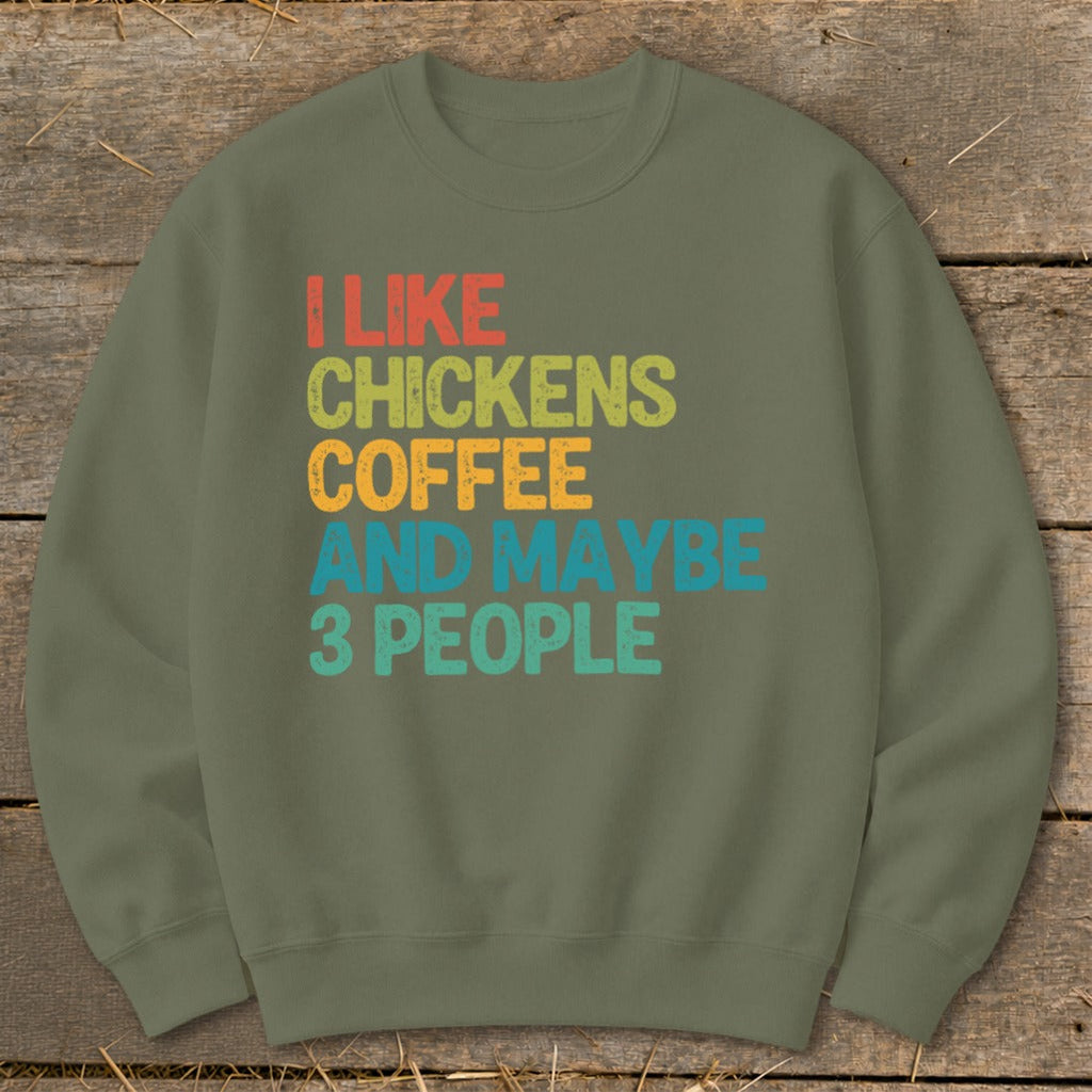 I Like Chickens Sweatshirt product image 6