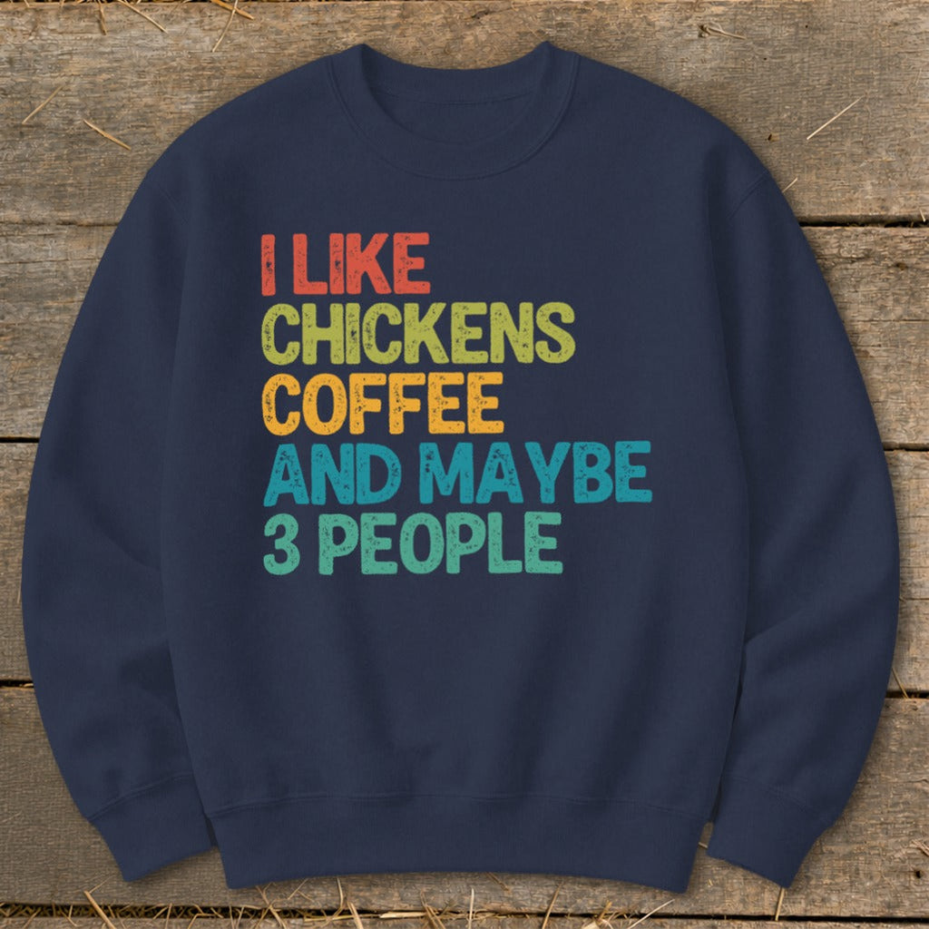 I Like Chickens Sweatshirt product image 8