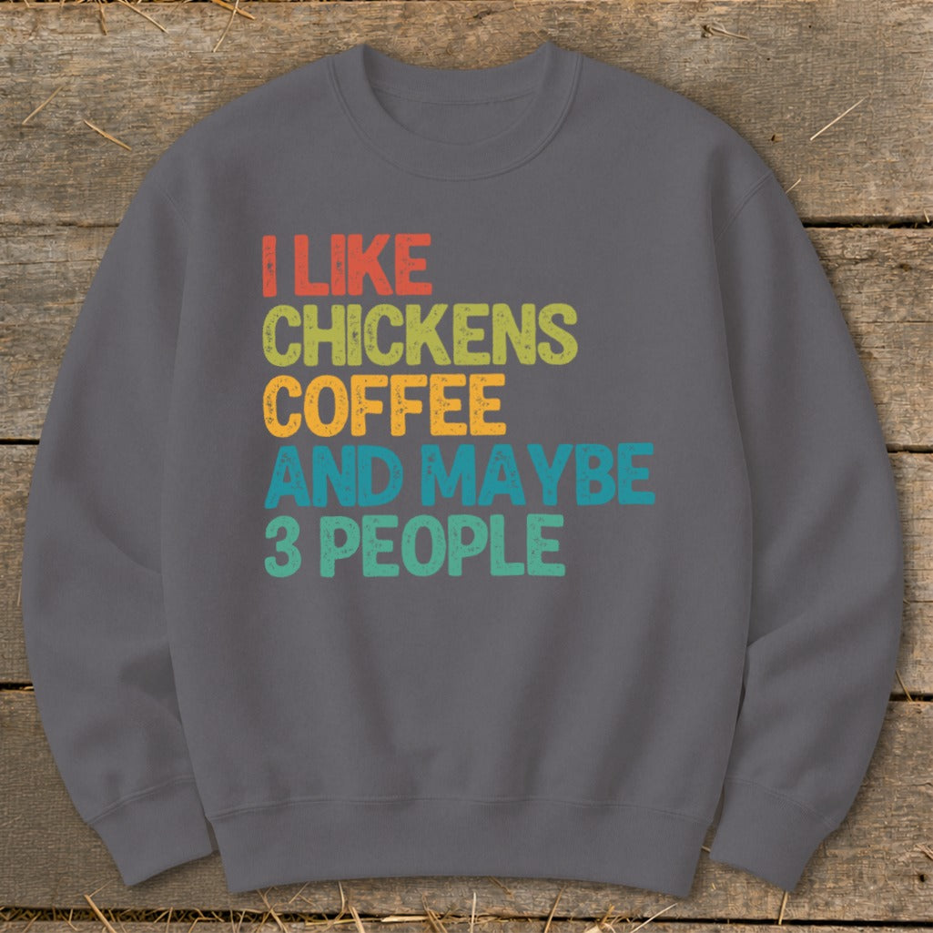 I Like Chickens Sweatshirt product image 9