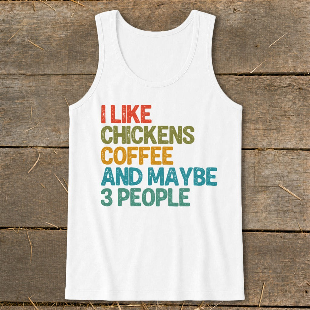 I Like Chickens Tank Top