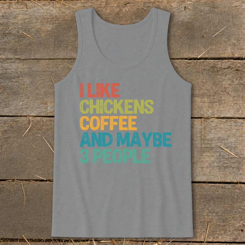 I Like Chickens Tank Top