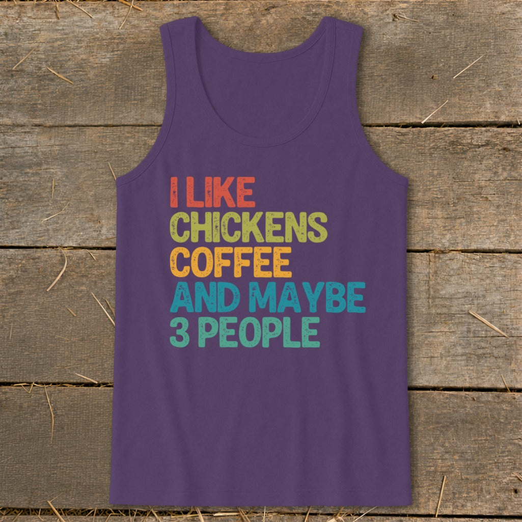I Like Chickens Tank Top