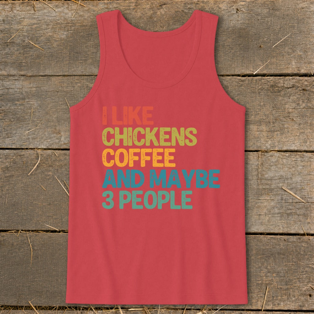 I Like Chickens Tank Top