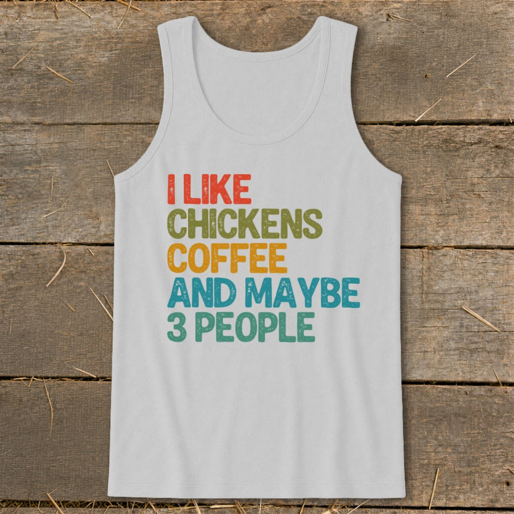 I Like Chickens Tank Top