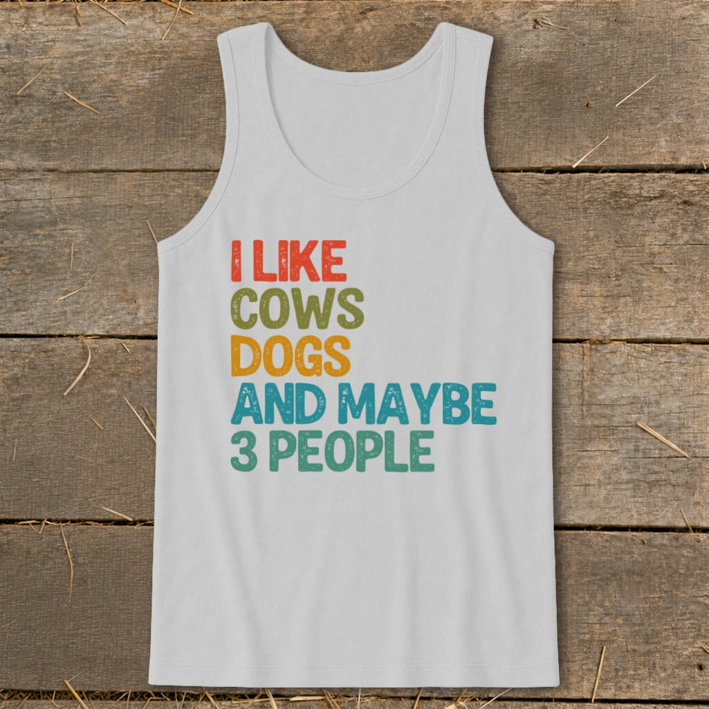 I Like Cows Tank Top