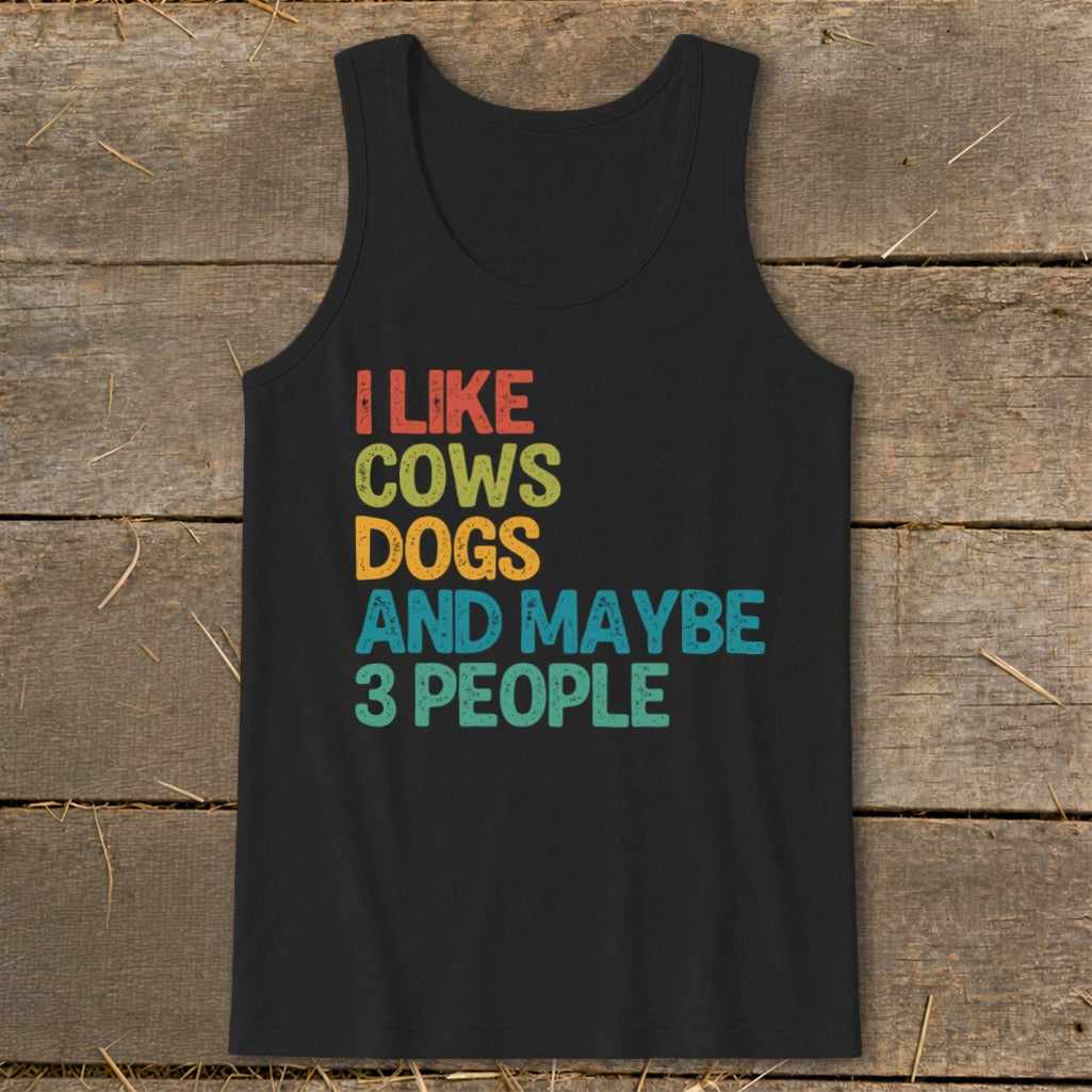 I Like Cows Tank Top