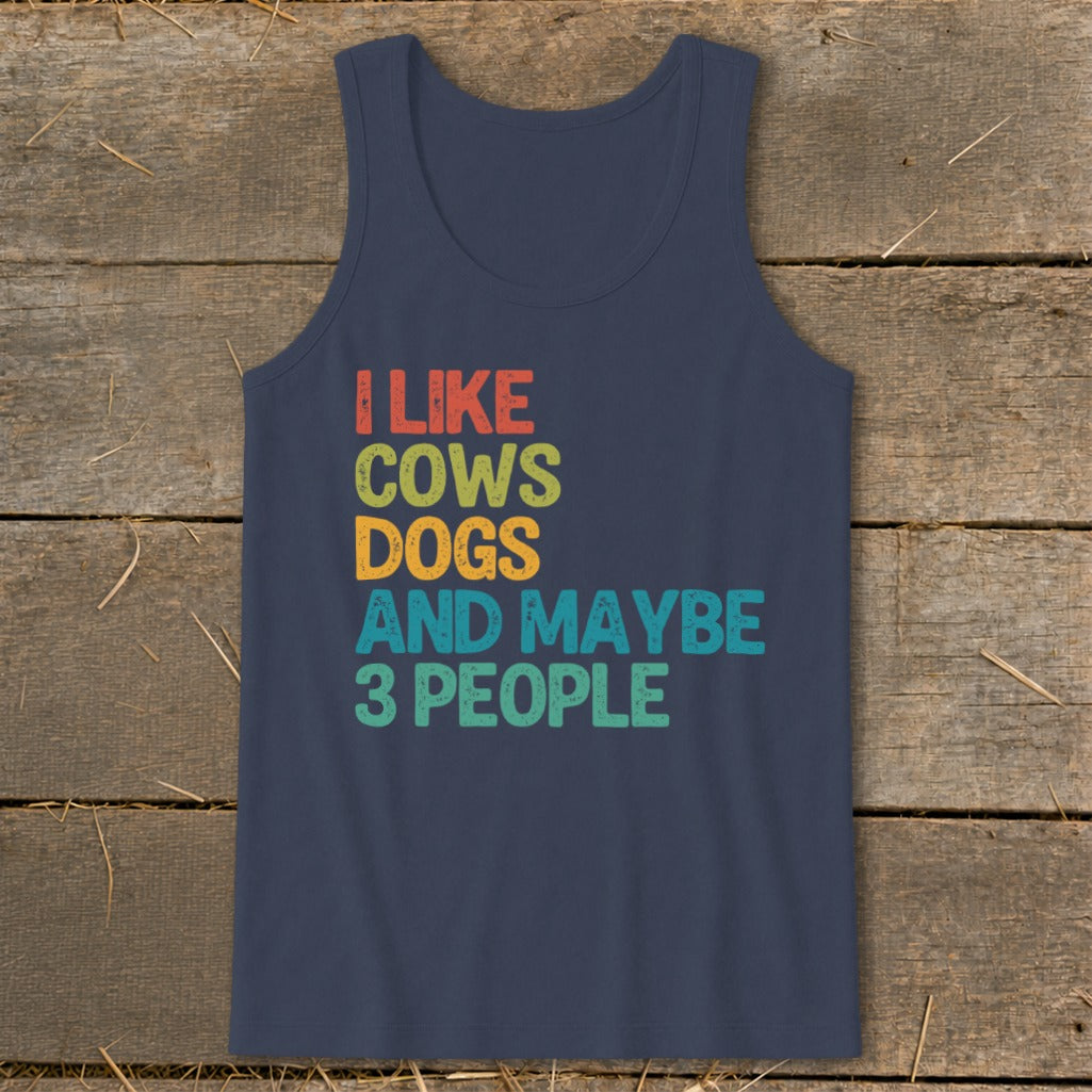 I Like Cows Tank Top