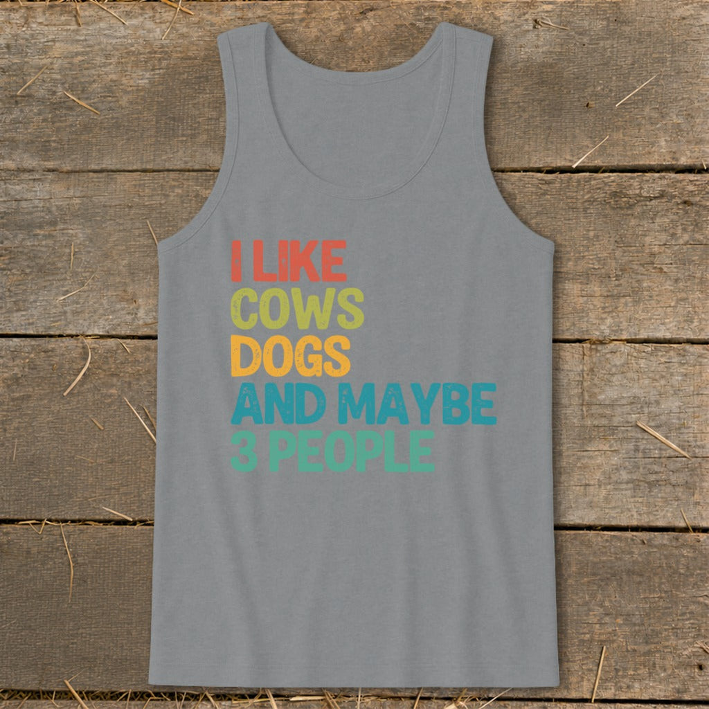I Like Cows Tank Top