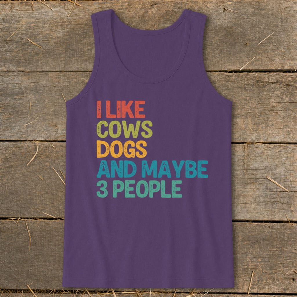 I Like Cows Tank Top