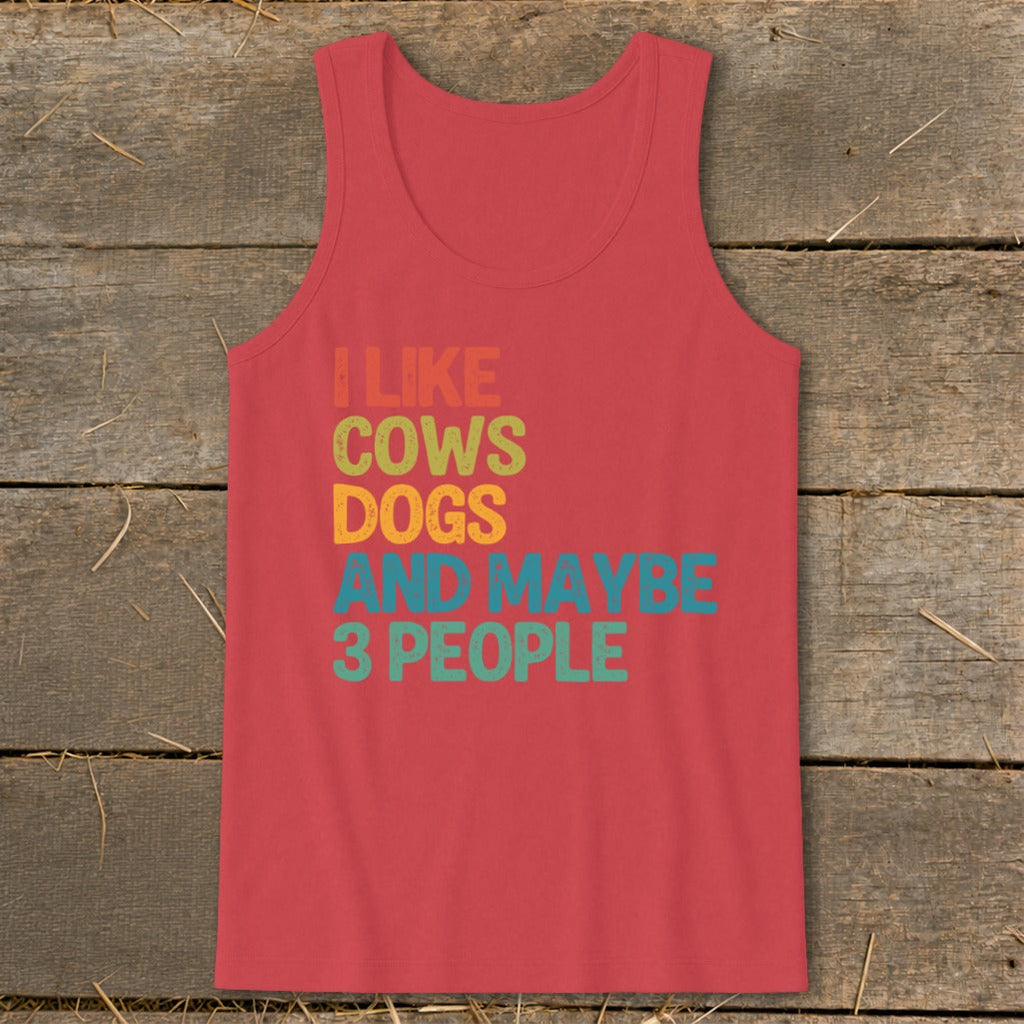 I Like Cows Tank Top