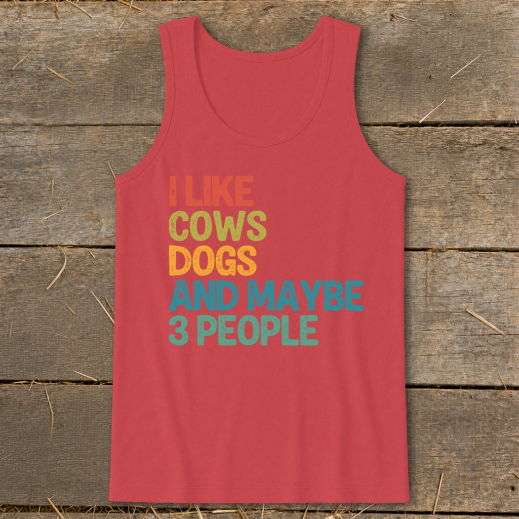 I Like Cows Tank Top