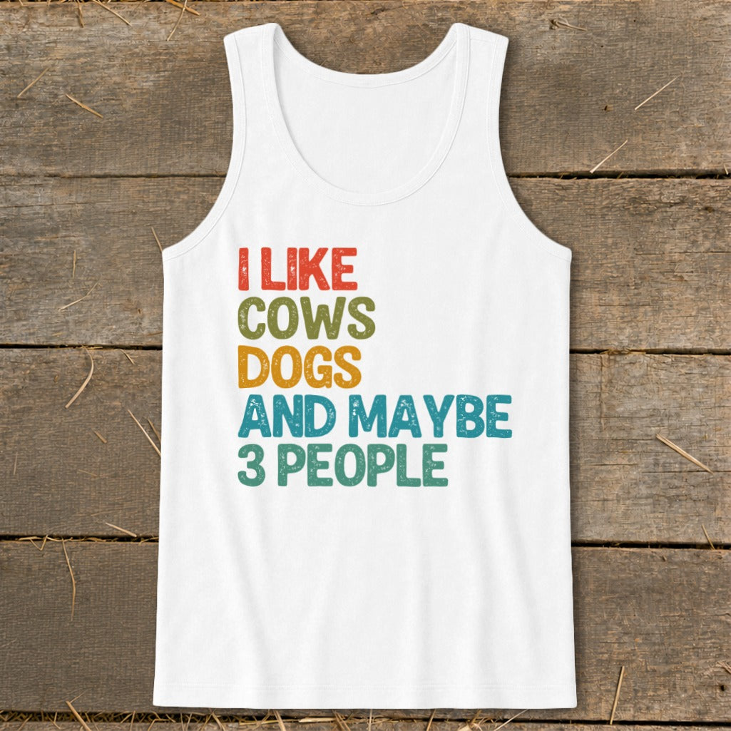 I Like Cows Tank Top