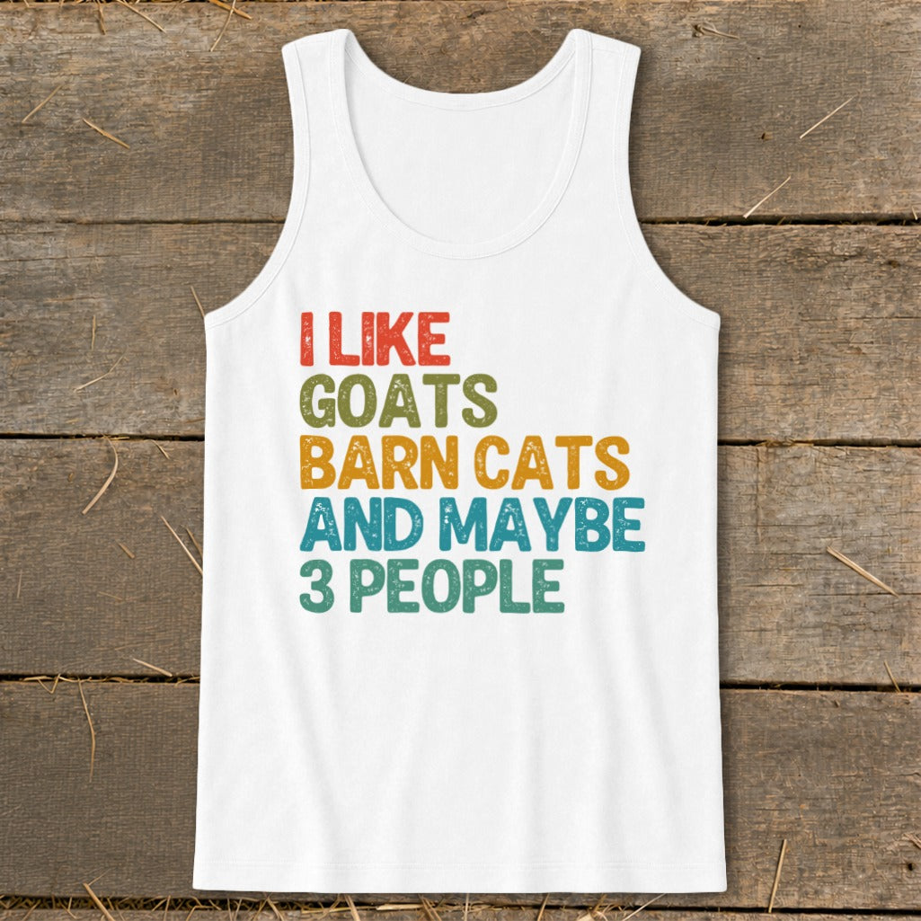 I Like Goats Tank Top