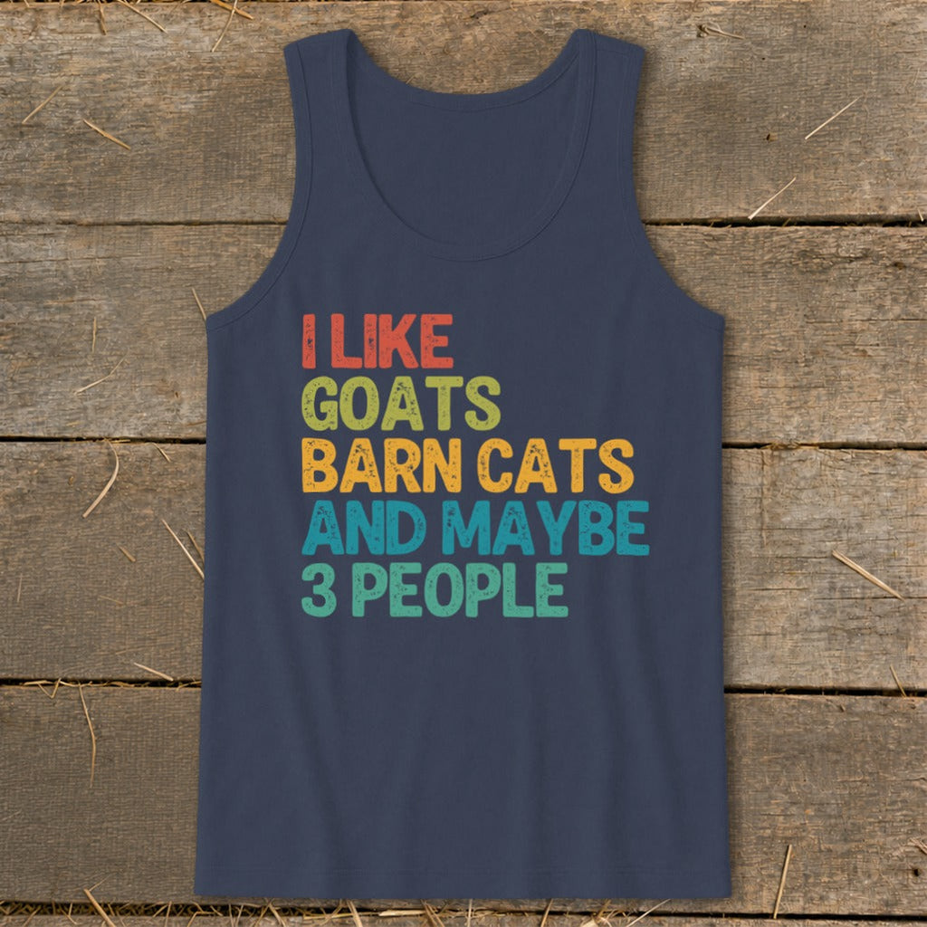 I Like Goats Tank Top