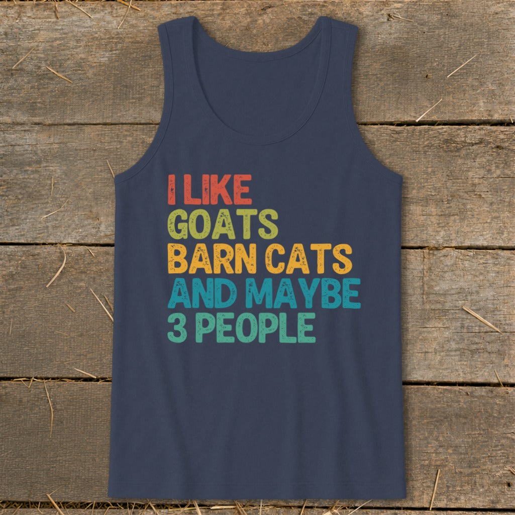 I Like Goats Tank Top
