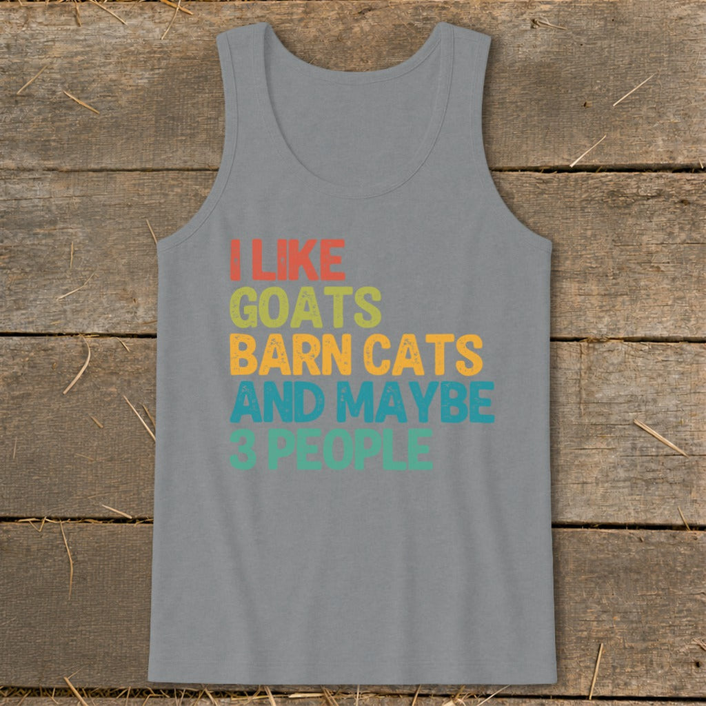 I Like Goats Tank Top
