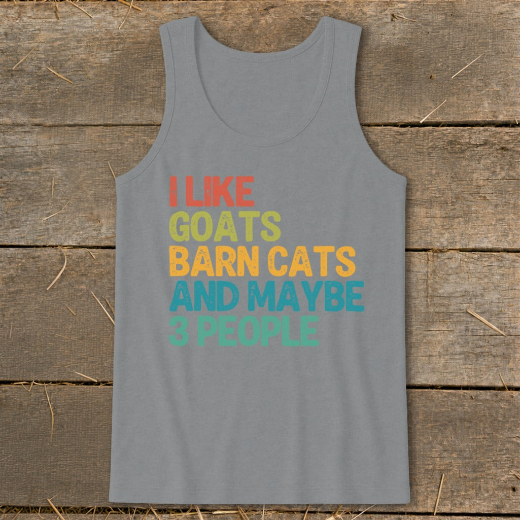 I Like Goats Tank Top