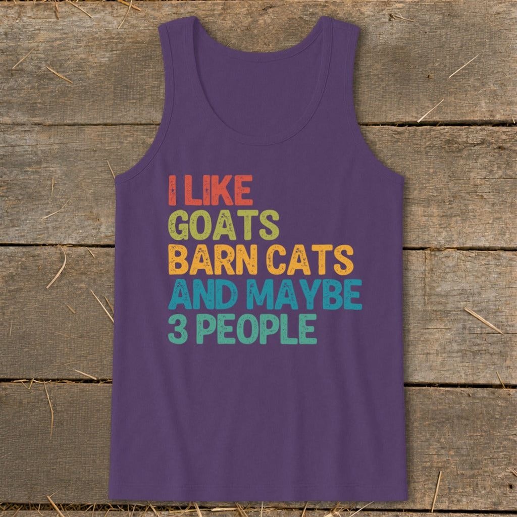 I Like Goats Tank Top