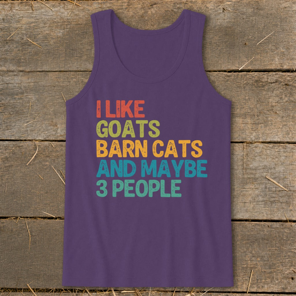 I Like Goats Tank Top