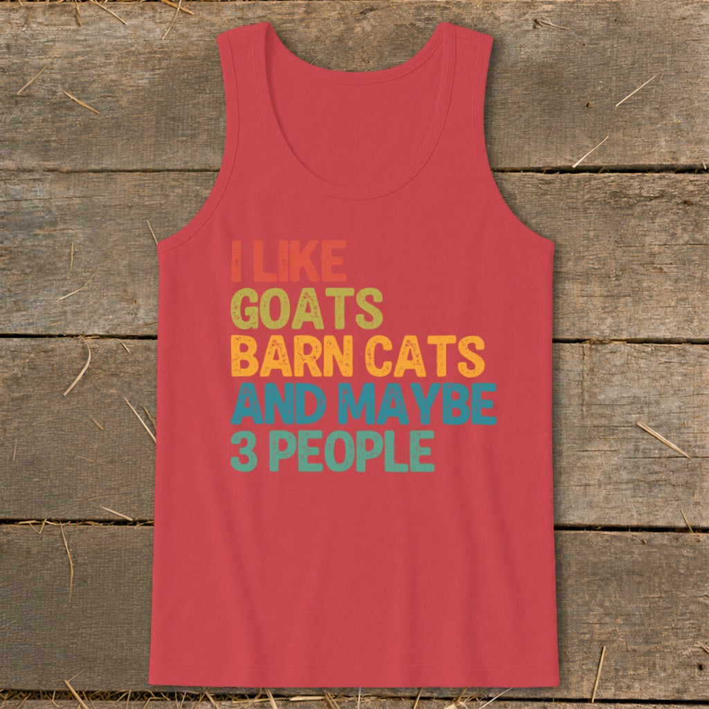 I Like Goats Tank Top