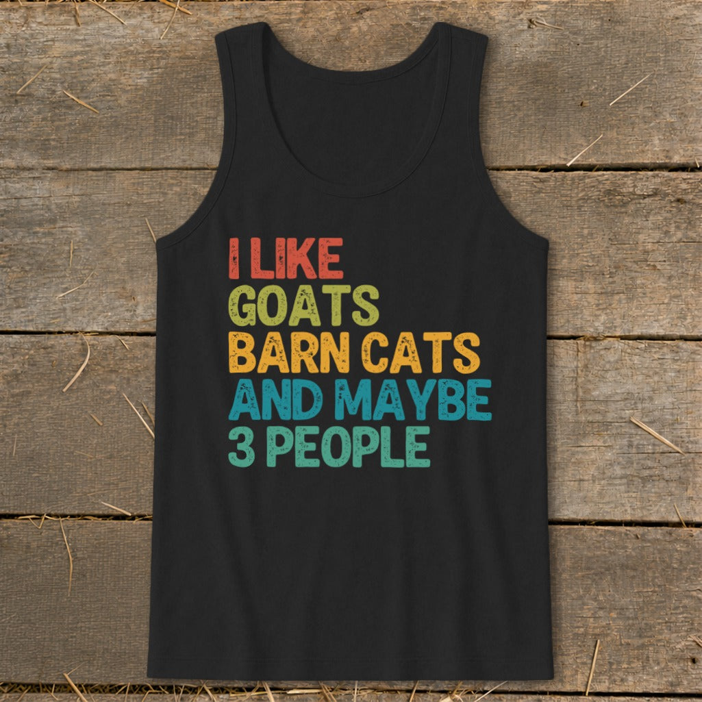 I Like Goats Tank Top